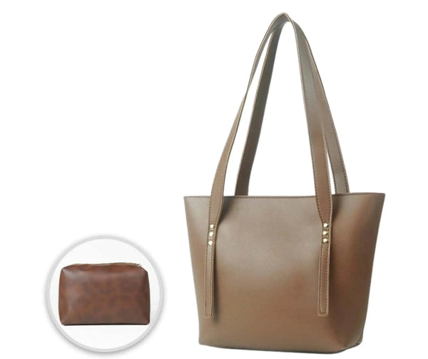 . Bagzele Coco Brown – Classic Tote
