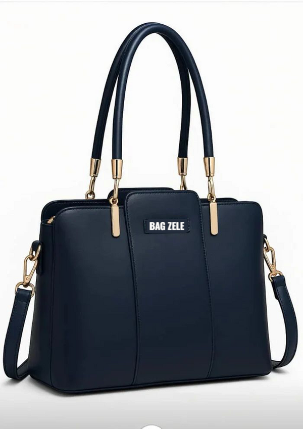 BagZele Royal Black – Signature Tote