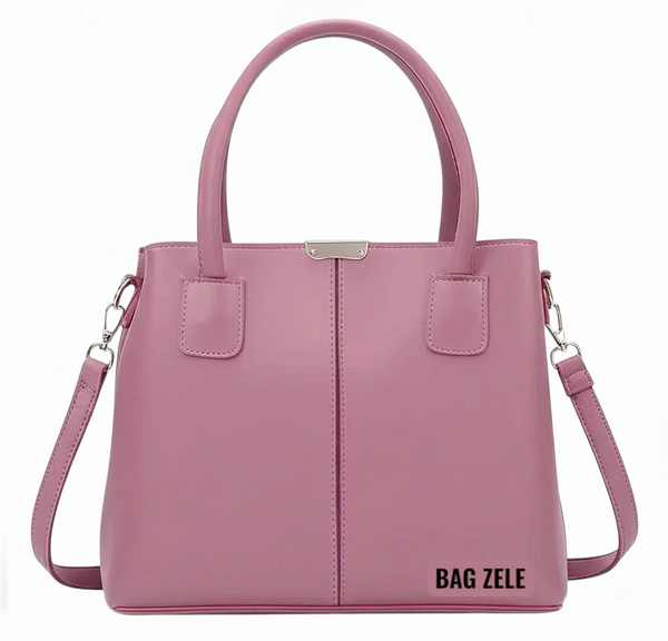 Bagzele Signature  Pink Shoulder Bag-Classic Edition