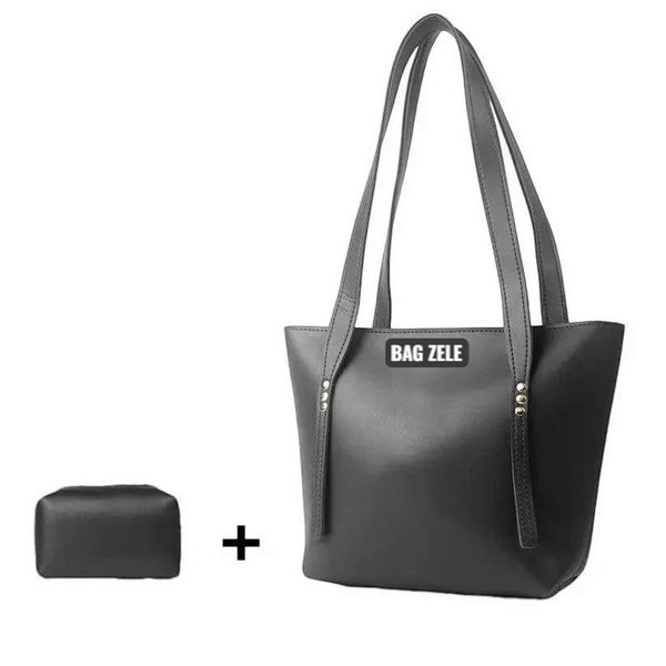 Bagzele Bold Black – Everyday Tote Bag