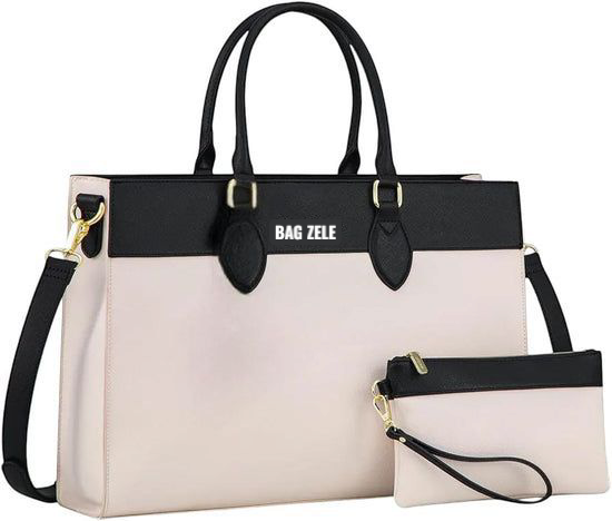 BagZele Black & White – Canvas Tote