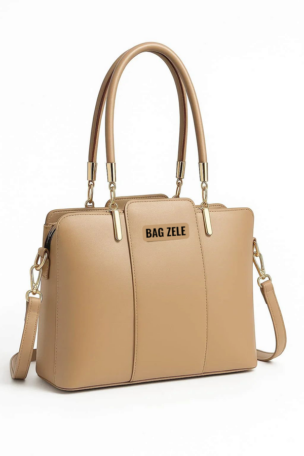 Bagzele Royal Beige – Luxe Tote